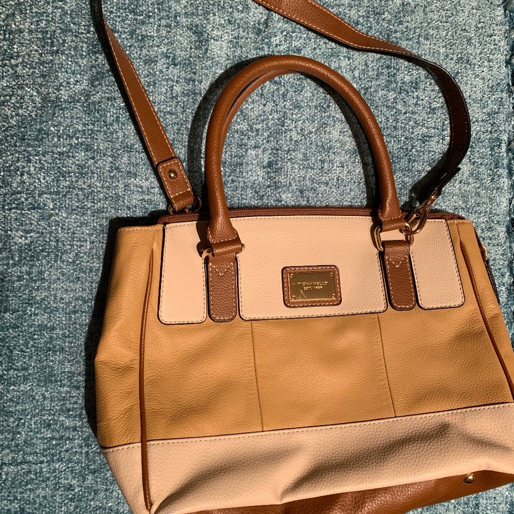 TIGNANELLO Pebbled Leather Satchel Tote